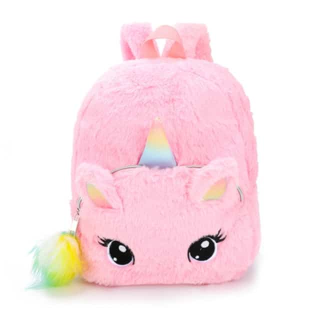 Unicorn Soft Plush Huggable Backpack - Nonika Boutique